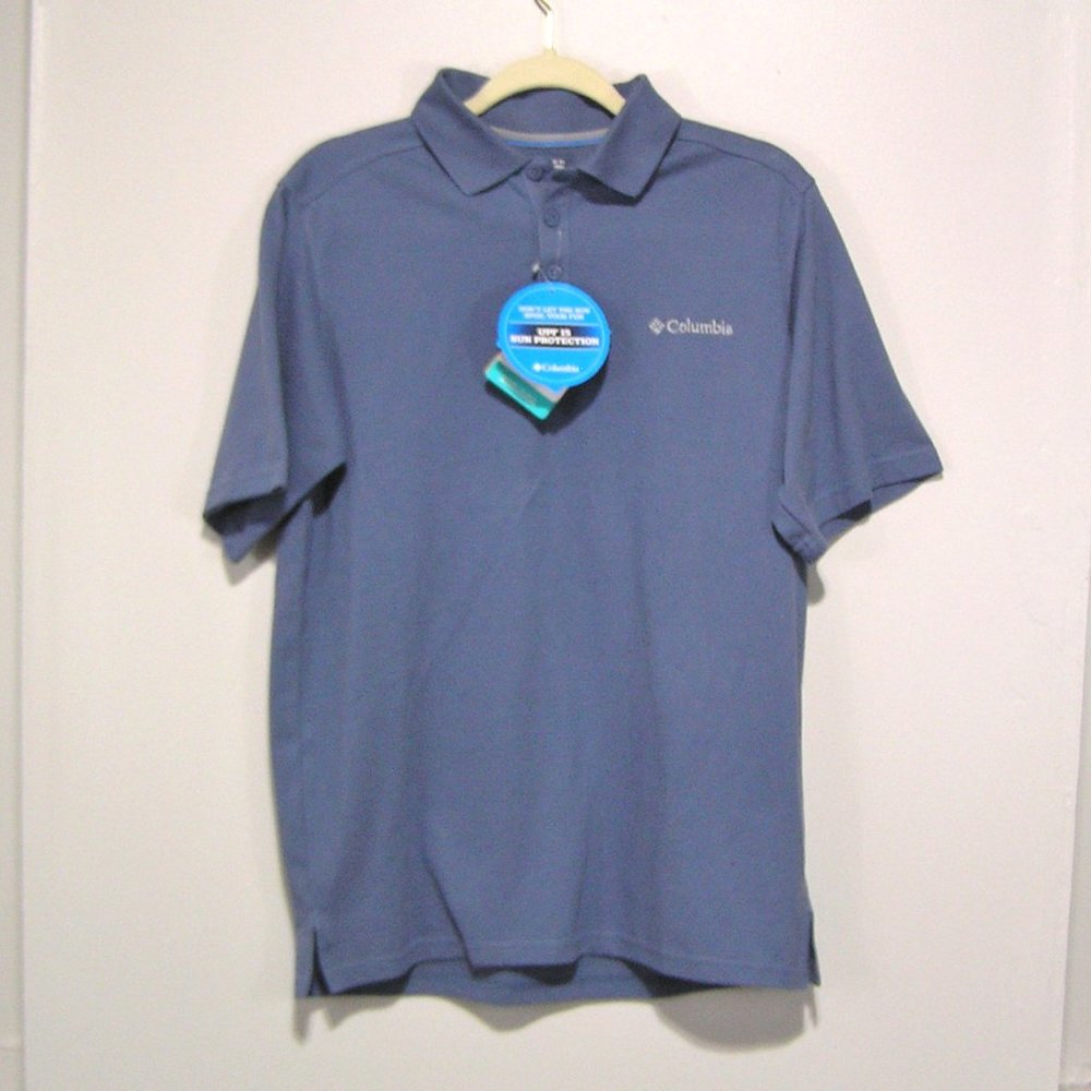 NWT COLUMBIA OMNI-WICK Polo Shirt SMALL